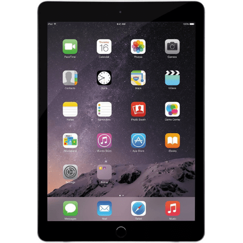 Refurbished iPad Air 2 16GB Used Apple iPad Tablen Space Gray (Wifi) Ecofriendly by Plug Tech