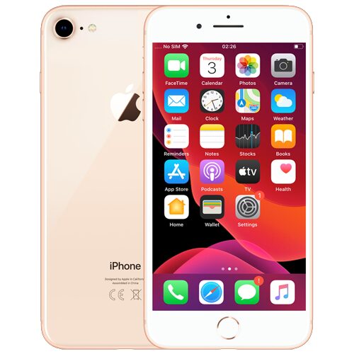 Unlocked iPhone 8 Gold 64GB - Certified Refurbished with Warranty