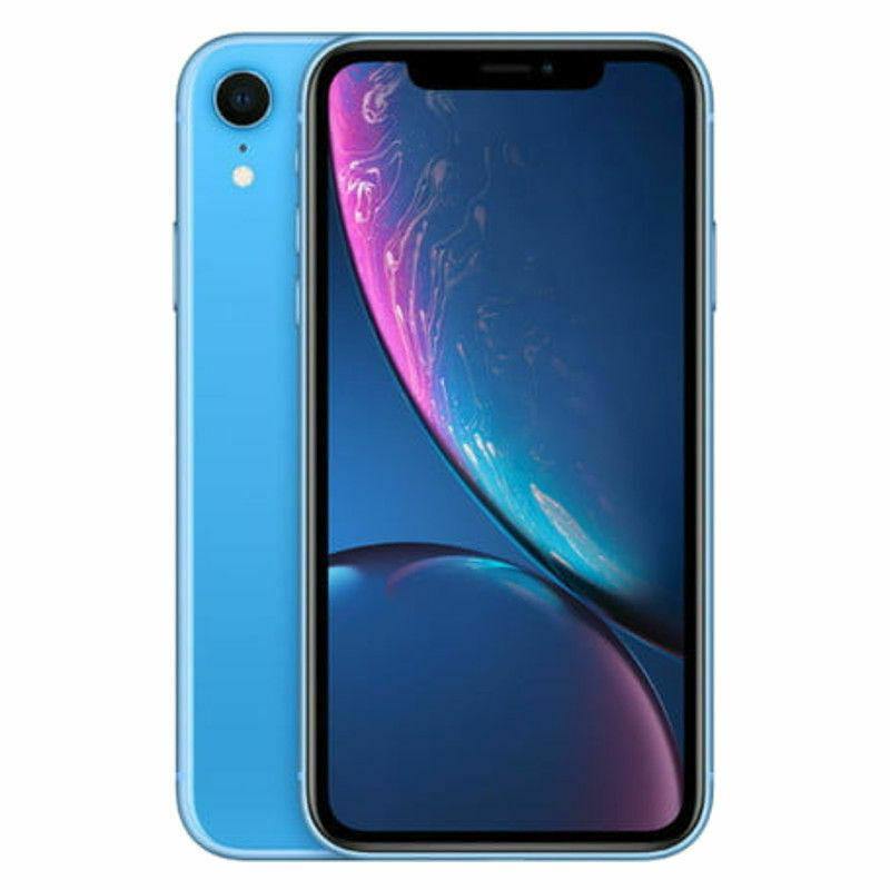 iPhone XR Fully Unlocked Blue 64GB - Certified Refurbished Good Condition